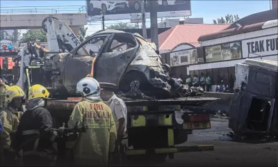 Grave accident impliquant plusieurs véhicules à Pailles : déblayage de la voie