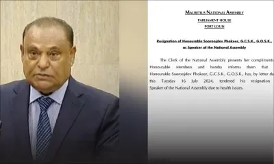 [Breaking News] Le Speaker Sooroojdev Phokeer soumet sa démission : son portrait