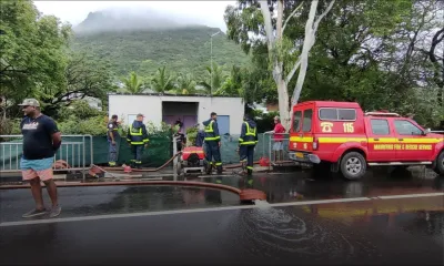 Post-pluies torrentielles : les pompiers sollicités pour une vingtaine d’interventions depuis ce matin