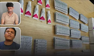 Goodlands : un faux dentiste arrêté, 50 fioles contenant de la «cocaïne» saisies