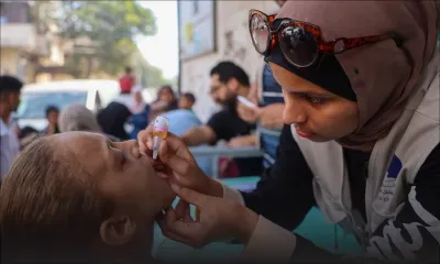 Campagne anti-polio à Gaza : des enfants vaccinés, des parents "soulagés"