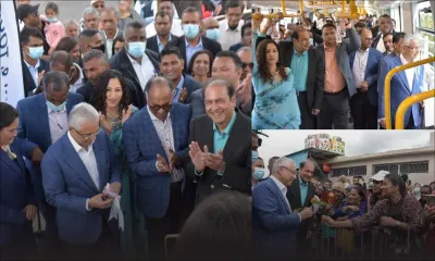 [En images] Metro Express : lancement de la ligne Curepipe-Phœnix