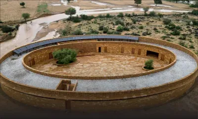 En plein désert indien, une école comme oasis de fraîcheur