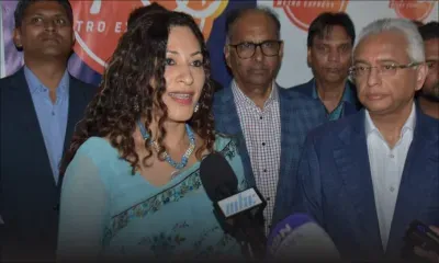 Metro Express : K. Nandini Singla se félicite du «leadership» de Pravind Jugnauth