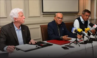 Conférence de presse de l'alliance PTr-MMM-PMSD