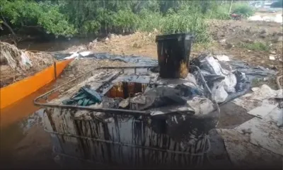 Menace écologique : la fuite de fioul atteint l'estuaire de Terre-Rouge