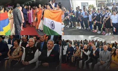 Cérémonie officielle d'inauguration de la Mediclinic à Grand-Bois