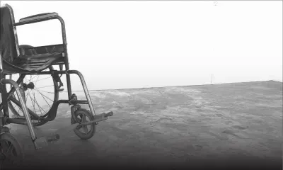 Trois-Boutiques : deux hommes volent le fauteuil roulant d'un patient amputé d'une jambe