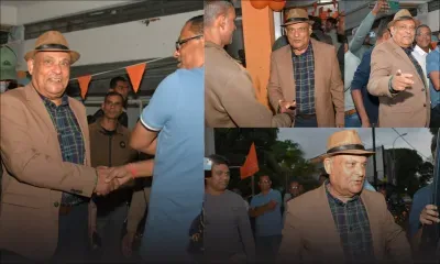 [En images] Alliance Lepep : L’ancien Speaker Phokeer présent au comité régional du MSM au no 10