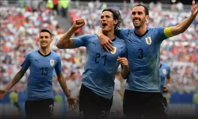 Mondial 2018 : l'Uruguay bat la Russie et termine  premier du groupe A