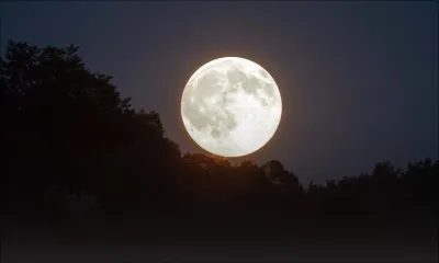 Une super lune visible à partir de ce jeudi soir