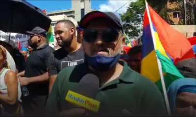 Marche citoyenne de l’opposition : «C’est le message du peuple pour dire qu'il ne veut pas de ce gouvernement», selon Reza Uteem