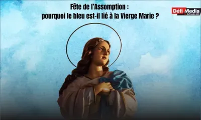 Fête de l’Assomption : le Père Sylvio Lodoïska explique pourquoi le bleu est associé à la Vierge Marie