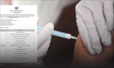 Vaccination contre la Covid-19 : voici la liste des personnels, enregistrés auprès de l’EDB, pour leur première dose 
