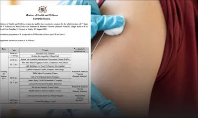 Vaccination contre la Covid-19 : voici le calendrier