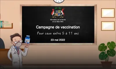 [Infos pratiques] Démarrage de la campagne de vaccination des 5-11 ans ce lundi