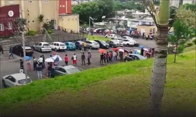 Booster dose : journée de forte affluence au gymnase James Burty David