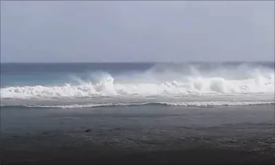 Avis de fortes houles de l'ordre de 5 à 7 mètres  