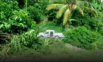 Rodrigues : un 4x4 transportant un cercueil finit dans une rivière