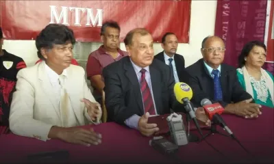 Vasant Bunwaree demande à Vishnu Lutchmeenaraidoo de démissionner