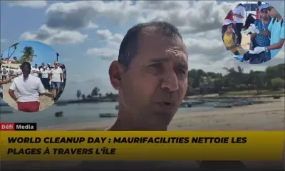 World Cleanup Day : Maurifacilities nettoie les plages à travers l'île