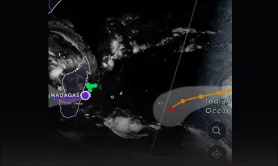 Météo : le cyclone Vince, très loin de Maurice, n’influencera pas le temps pour les trois prochains jours