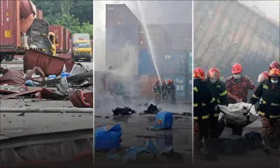 Bangladesh: au moins 49 morts dans une gigantesque explosion dans un dépôt de conteneurs