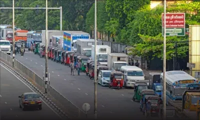 Le Sri Lanka à l'arrêt, les réserves de carburant diminuent