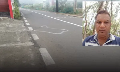 À Camp de Masque Pavé : Indarjeet Teemill, 46 ans, meurt à cause d’un nid-de-poule