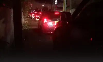 Embouteillage monstre à Floréal en début de soirée