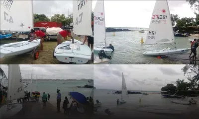 JIOI - Voile (Laser 4.7) : le Mauricien O’Brian Brasse offre l’or à Maurice, l’argent aussi pour Maurice