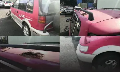 Le véhicule qui prend racine aux Casernes centrales