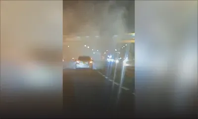 Une voiture prend feu à Pont Colville : aucun blessé 