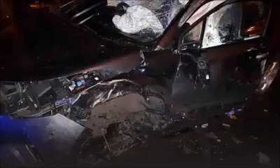 Accident : une voiture fait une sortie de route à Réduit