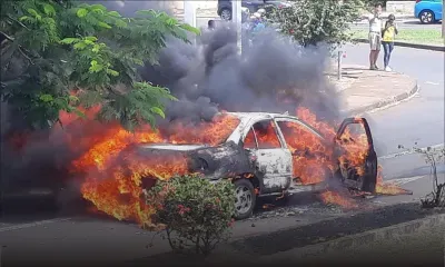 Riche-Terre : une voiture carbonisée à proximité du Jumbo