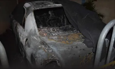 Voiture incendiée après l’accident à Olivia : des arrestations à prévoir