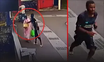 Ste-Croix : cet homme va voler le porte-monnaie de cette dame