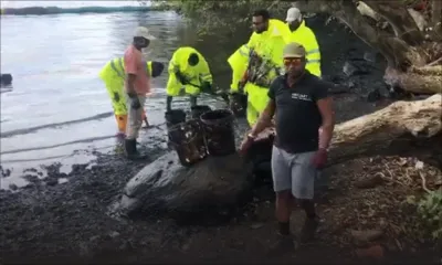 Fuite d'huile du Wakashio : l’aide des volontaires sollicitée à Petit-Sable