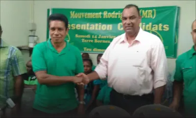 Île Rodrigues : l’accord électoral entre le MR de Nicolas Von-Mally et le FPR de Johnson Roussety concrétisé
