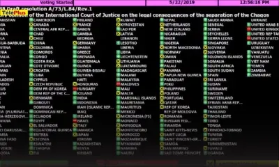 Dossier Chagos devant les Nations Unies : découvrez les six pays qui ont voté contre la résolution de Maurice 