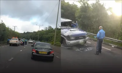 La Vigie : une voiture dérape et fait deux blessés