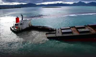 Cour d’investigation sur le Wakashio : des traces d’huile observées dans la mer en mai   