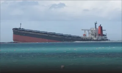 Navire échoué à Pointe-d’Esny : le capitaine du Wakashio et ses trois assistants seront entendus par la police mauricienne sous peu