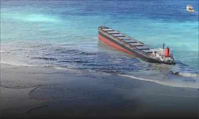 La fuite d'huile du Wakashio qualifiée de «catastrophe écologique» par Kauppaymuthoo
