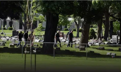 Cinq personnes touchées par balles dans un cimetière aux Etats-Unis