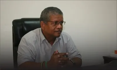 Wavel Ramkalawan, président des Seychelles, en visite officielle à Maurice, ce dimanche