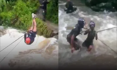 Alexandra Falls : sauvetage périlleux de trois des quatre randonneurs par le GIPM dimanche