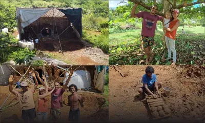 LABA… dans une Mud Home à Montagne-Blanche 