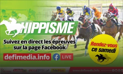 Hippisme : la journée des courses en direct sur la page Facebook defimedia.info ce samedi