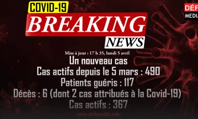 Covid-19 : un nouveau cas enregistré 